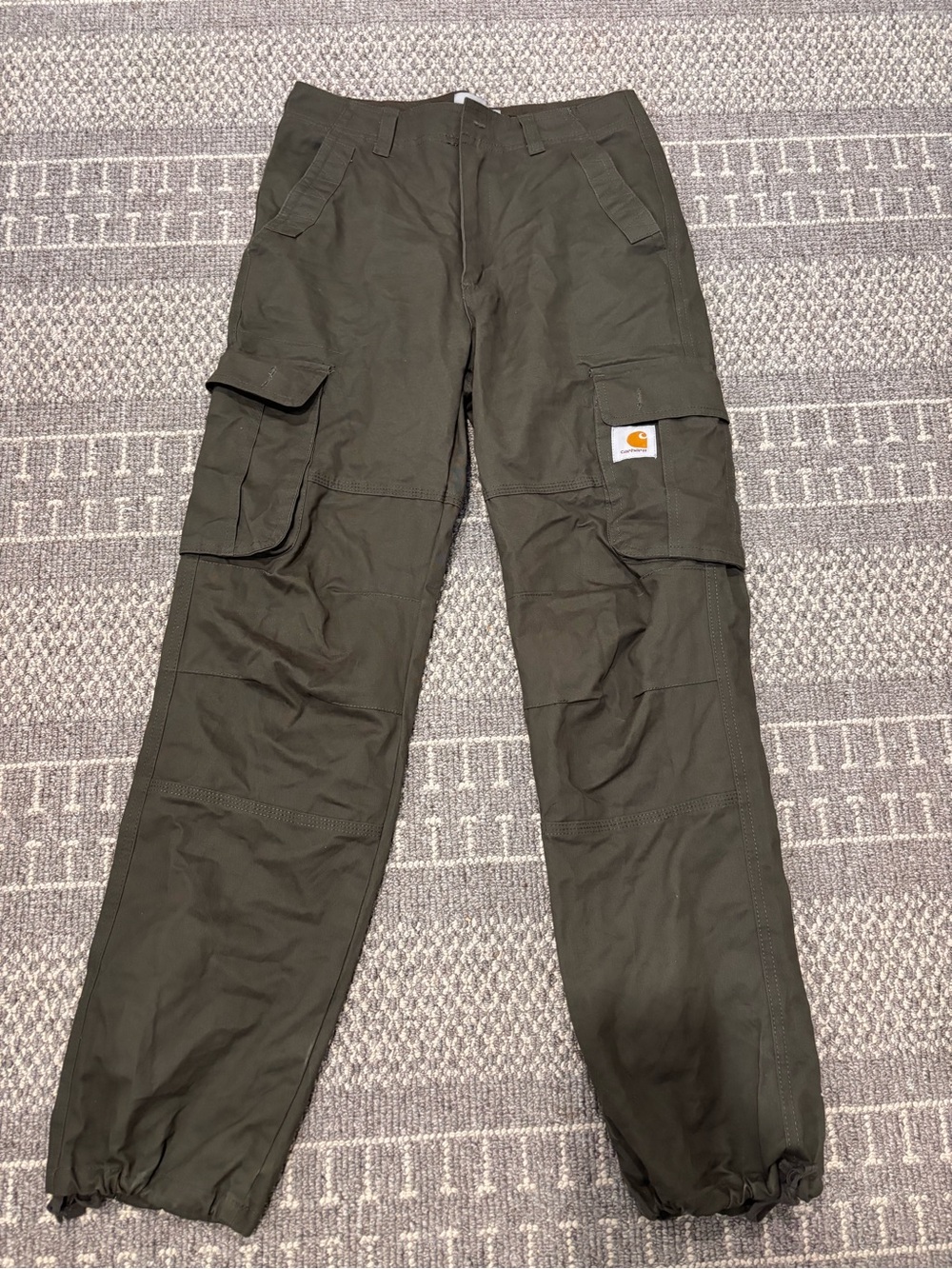 Carhartt Olive green Cargo Jogger Pants